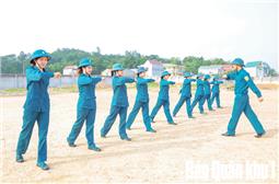Xây dựng lực lượng đáp ứng yêu cầu nhiệm vụ 